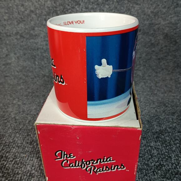 1987 Applause California Raisins Mug With Box Vintage - Picture 4 of 7